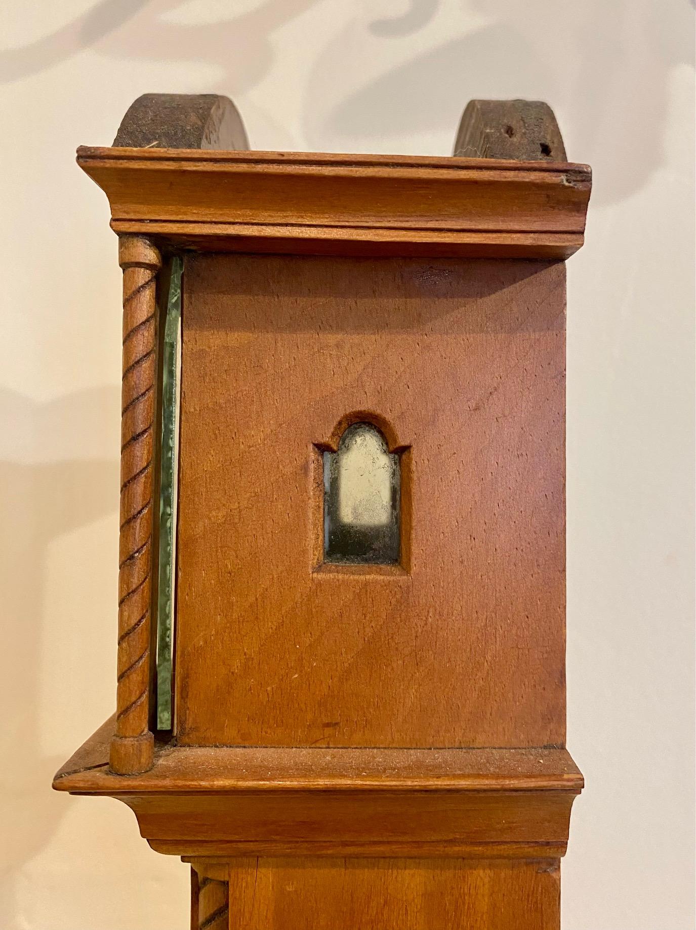 Nantucket Miniature Long Case Clock, circa 1894 For Sale 1