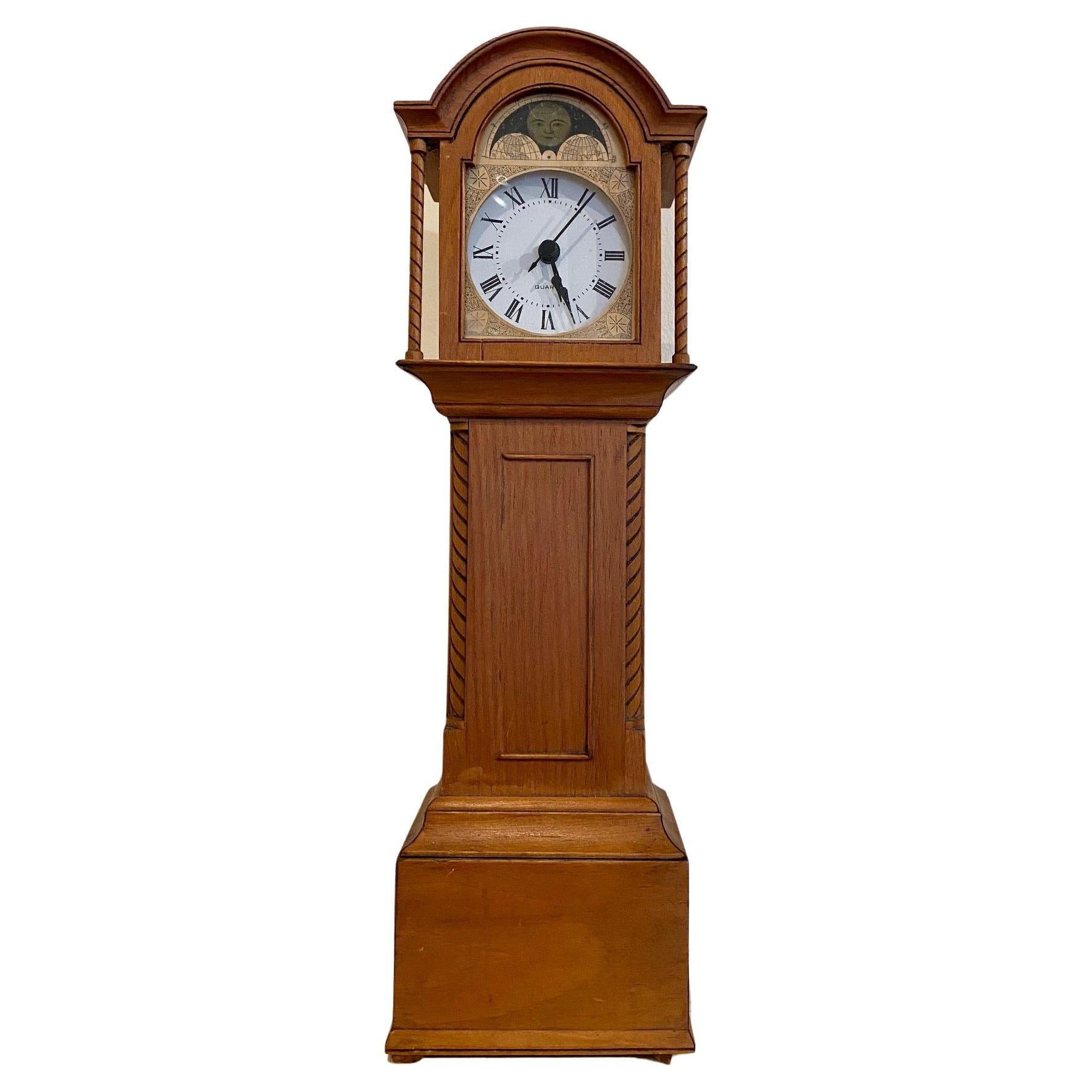 Nantucket Miniature Long Case Clock, circa 1894 For Sale