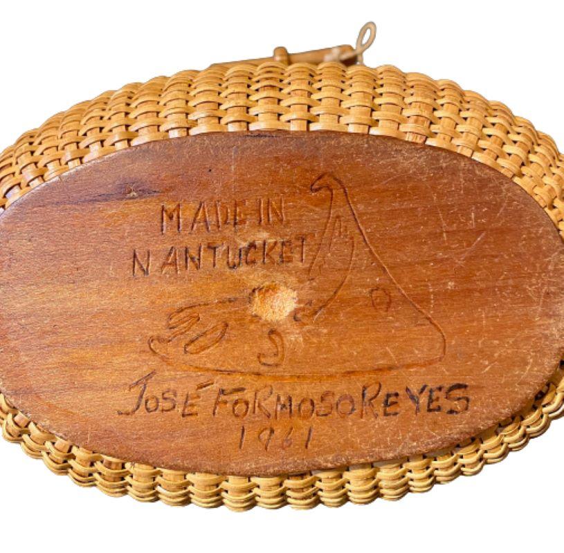 Mid-20th Century Nantucket Purse by Jose Formoso Reyes, circa 1950 For Sale