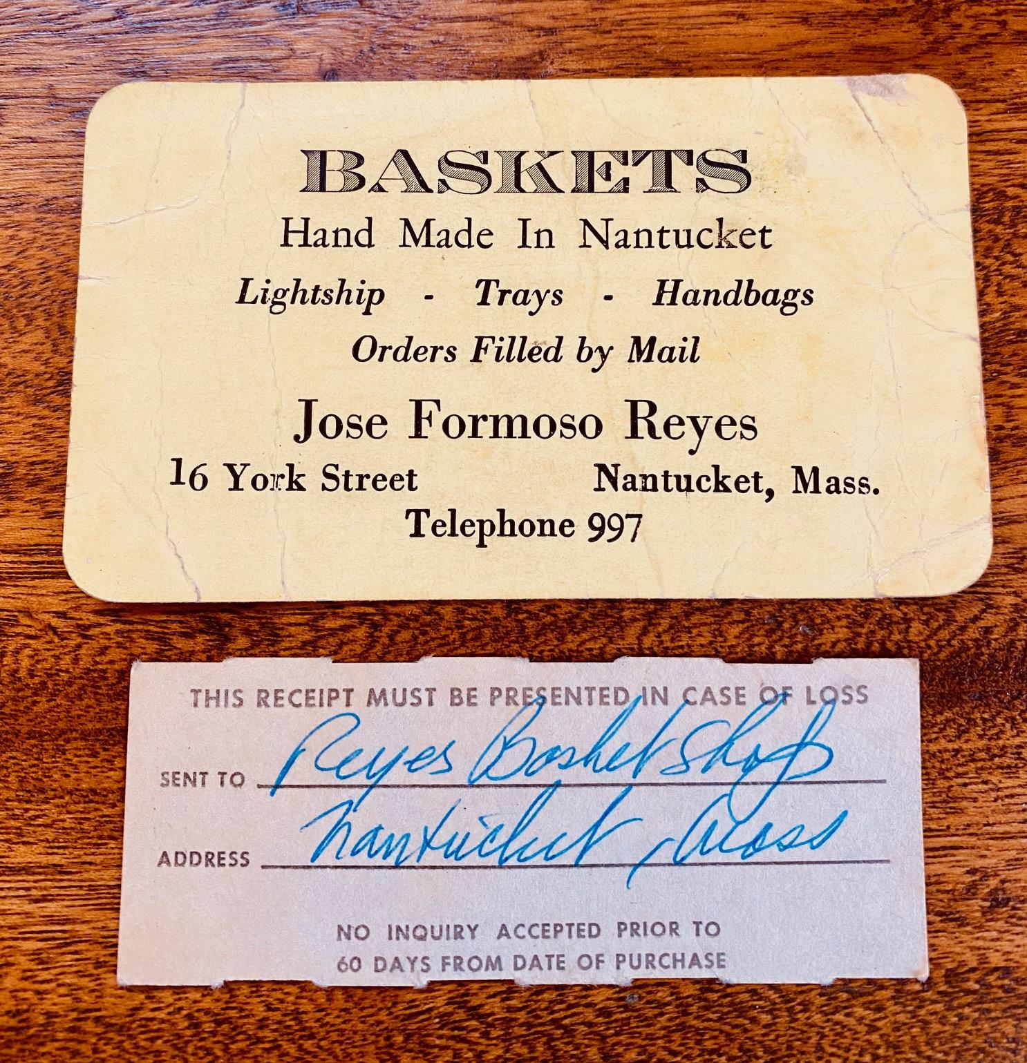 Nantucket-Tasche von Jose Formoso Reyes, um 1950 (Gehstock) im Angebot