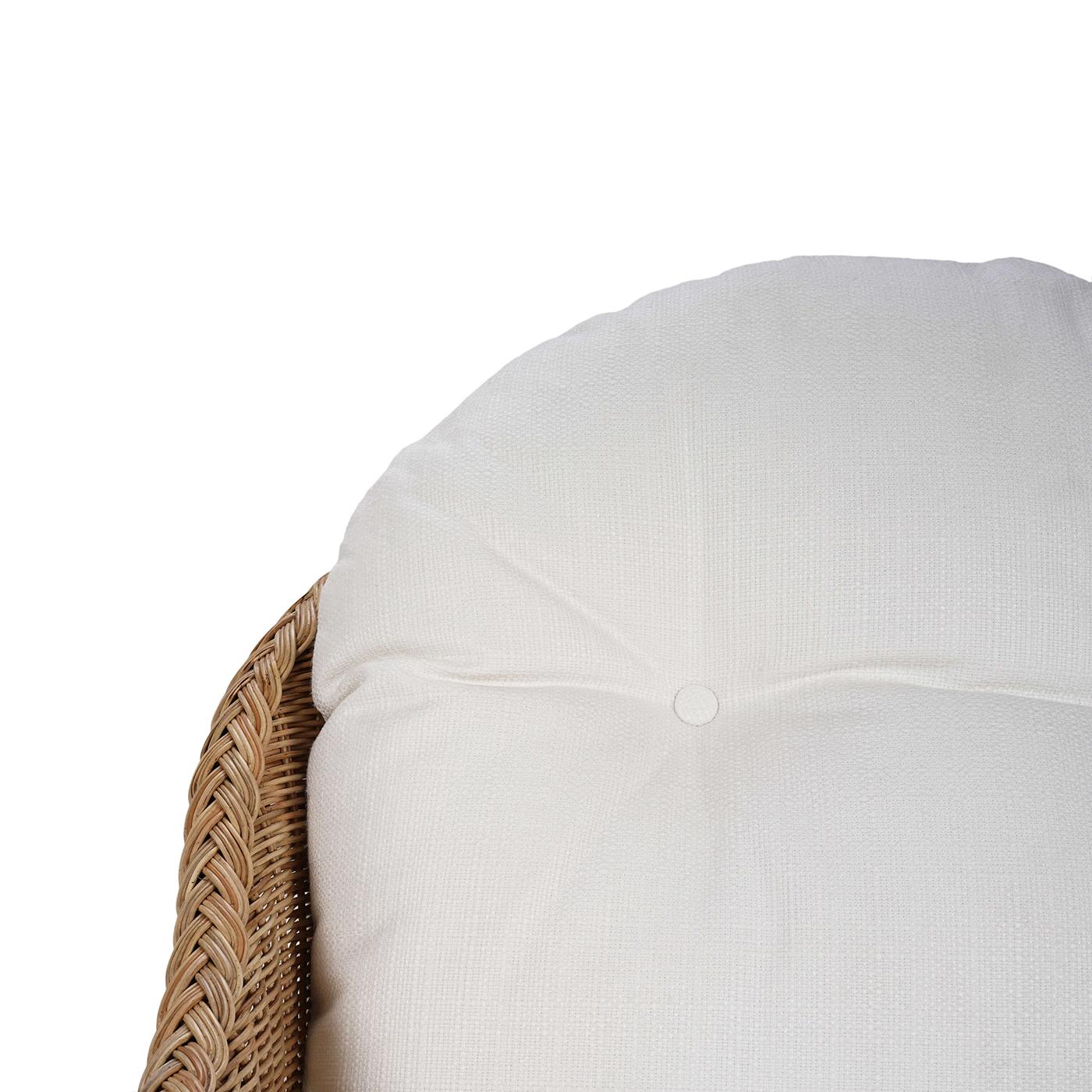 Sedia girevole in rattan Nantucket In condizioni Nuovo in vendita a Westwood, NJ