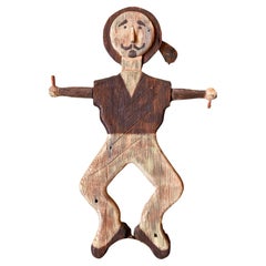 Antique Nantucket Sailor Boy Whirligig, circa 1880