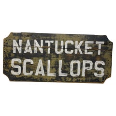 Nantucket Scallop Sign 