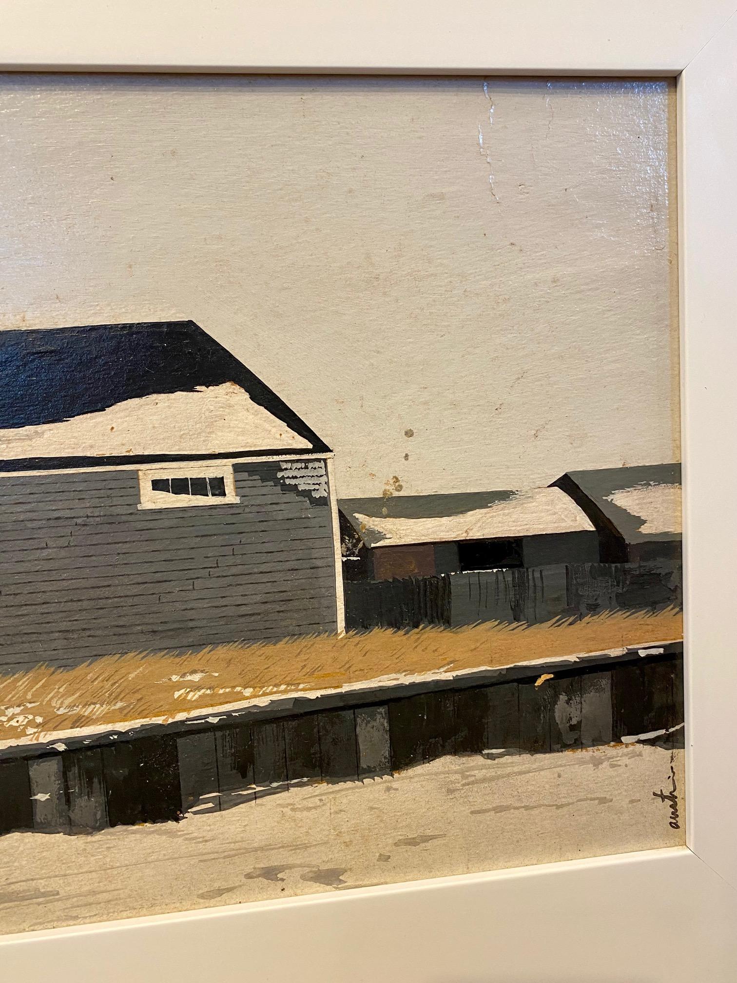 Other Nantucket Winter Landscape Painting by John Austin 'Nantucket 1918-2000'