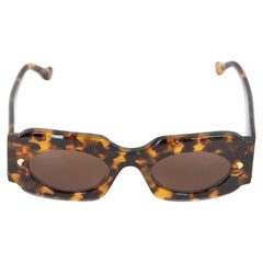 NANUSHKA Brown Tortoiseshell Cathi Sunglasses