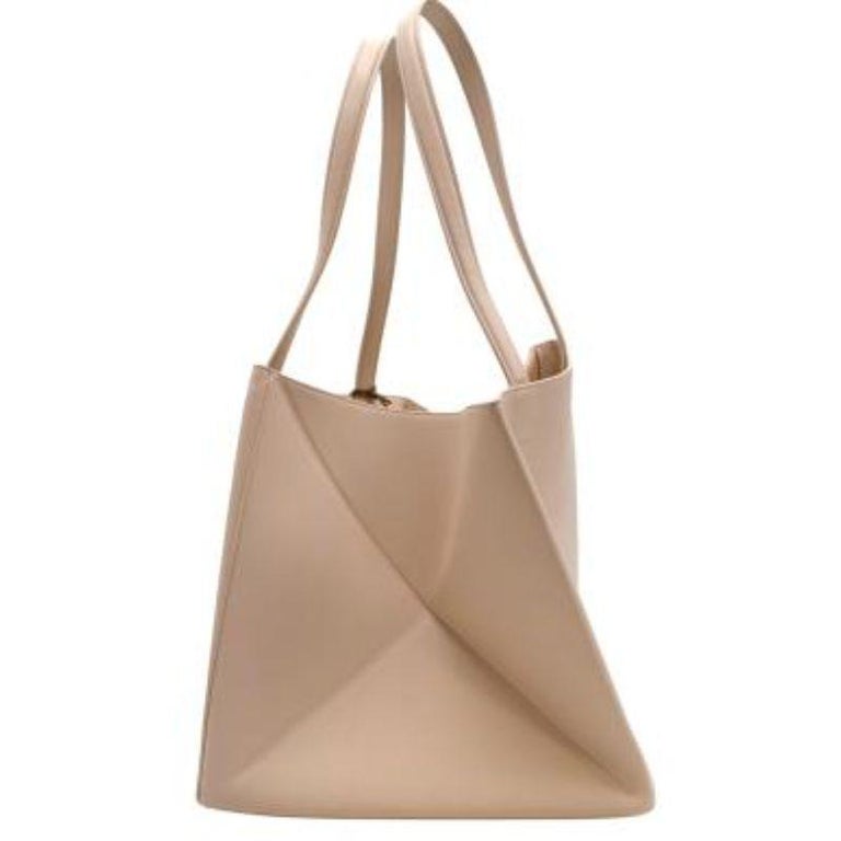Origami Tote Bag in Brown - Nanushka