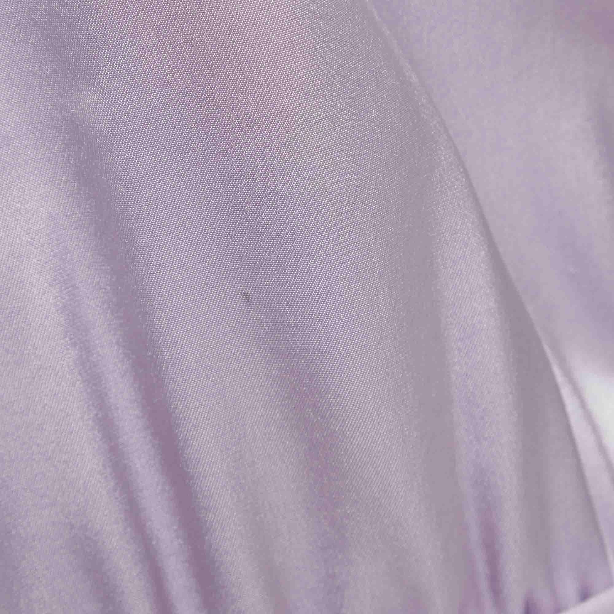 Nanushka Light Purple Satin Belted Yuma Jumpsuit L In Fair Condition For Sale In Dubai, Al Qouz 2