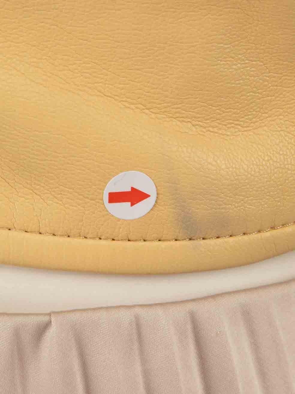 NANUSHKA Top amarillo asimétrico sin mangas Talla M en Bueno estado para la venta en London, GB