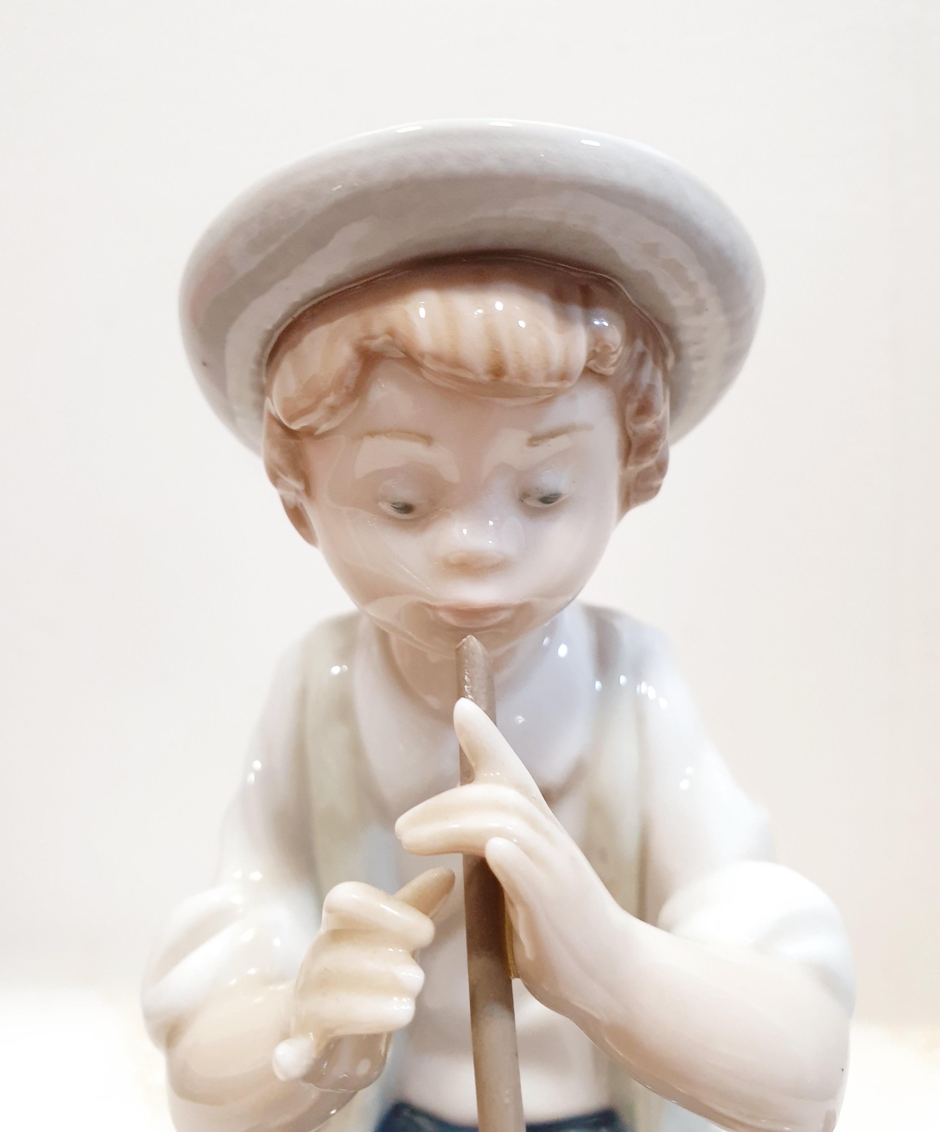 Nao By Lladr Porcelain Shepherd Boy With Sheep For Sale At 1stDibs Nao By Lladr Porcelain Shepherd Boy With Sheep For Sale At 1stDibs