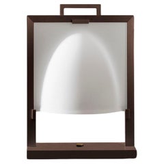 Nao table lamp white painted glass