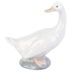 Vintage Nao Lladro Fine Porcelain Sculpture Figure Goose Duck