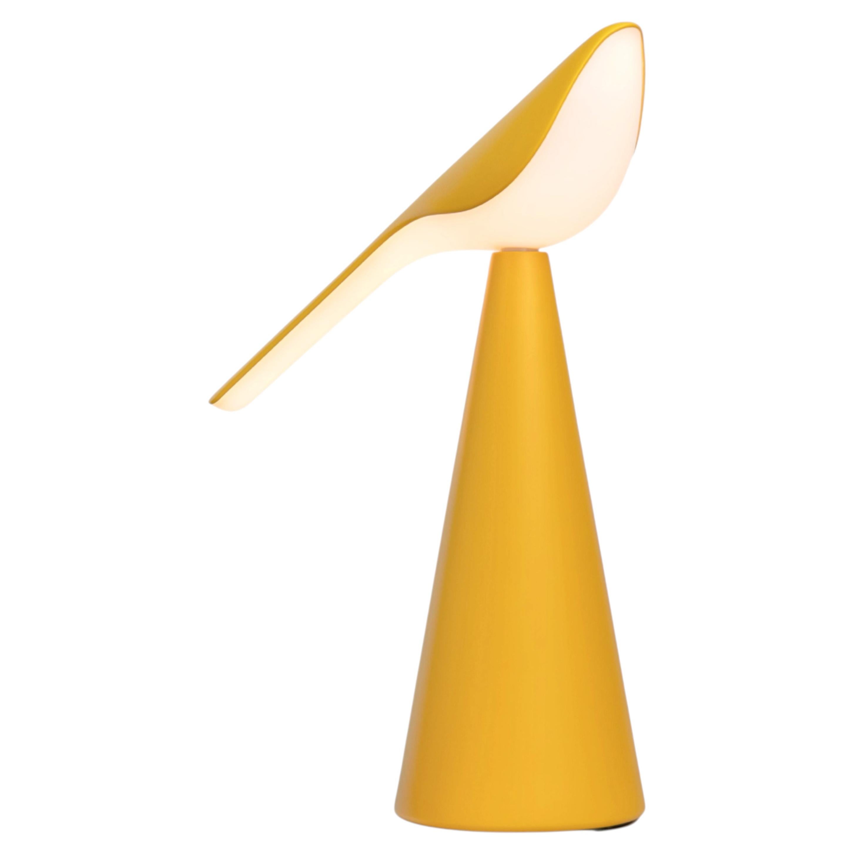 Nao Tamura 'Tiki' Portable Table Lamp in Matte Sunshine for Established & Sons