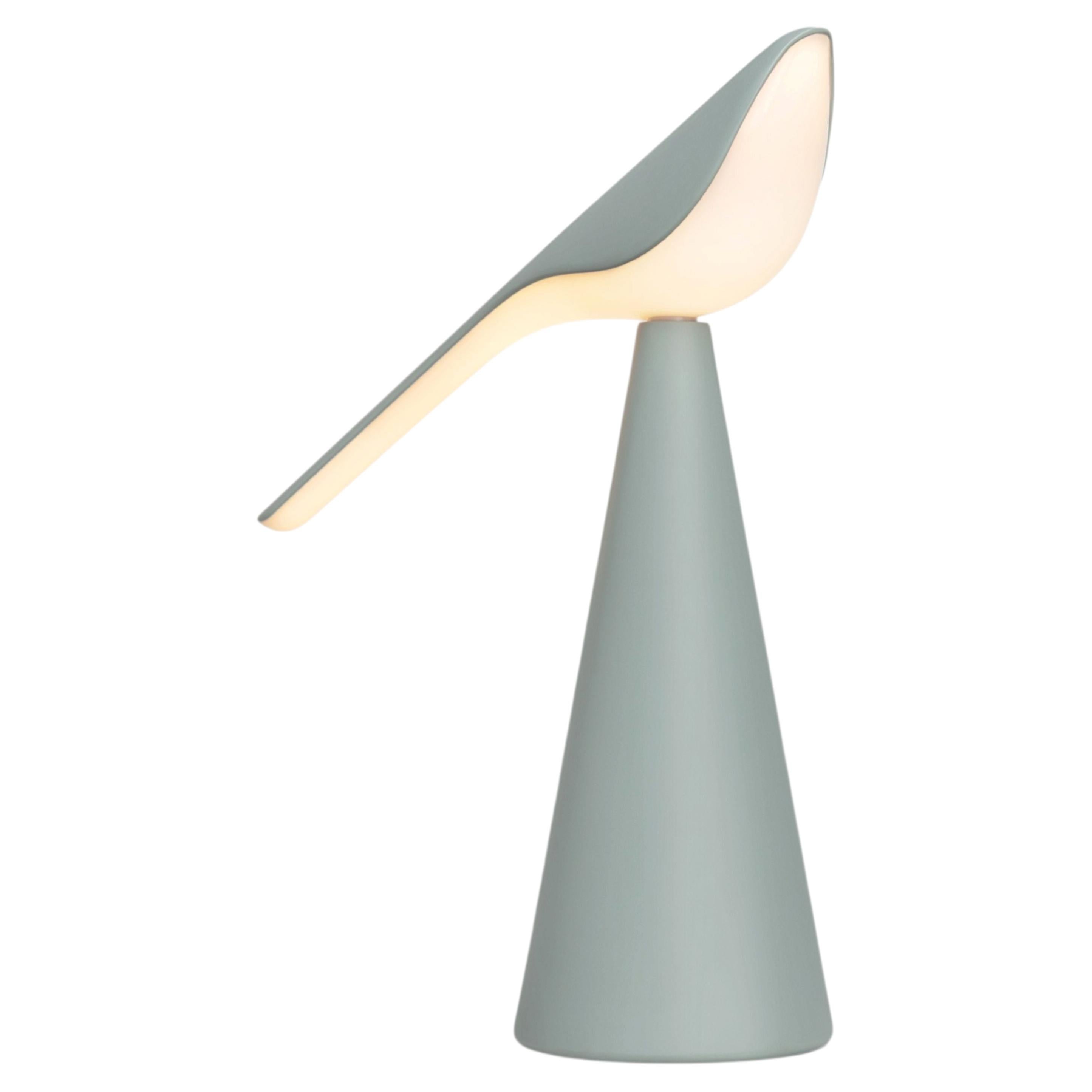 Nao Tamura 'Tiki' Portable Table Lamp in Pebble Grey for Established & Sons