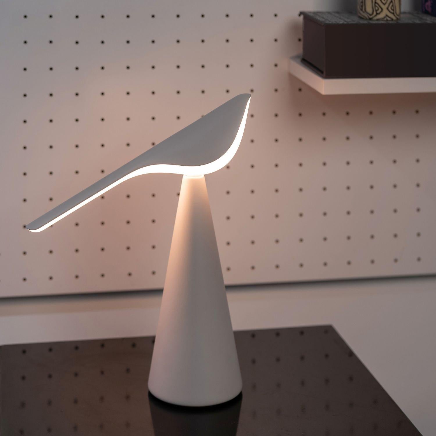 Nao Tamura 'Tiki' Portable Table Lamp in Striking Blue for Established & Sons For Sale 2