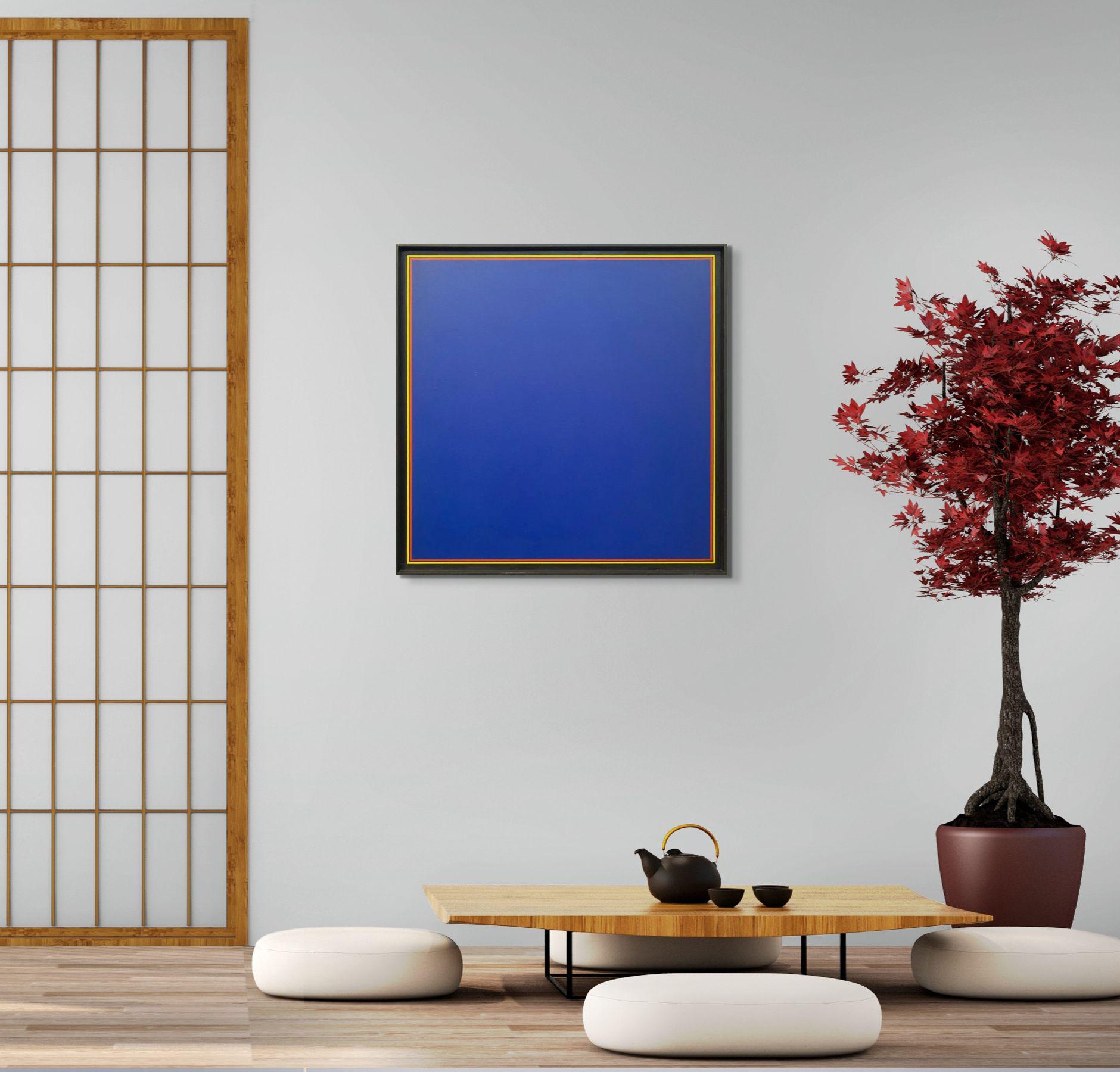 Blue - Painting by Naohiko Inukai 