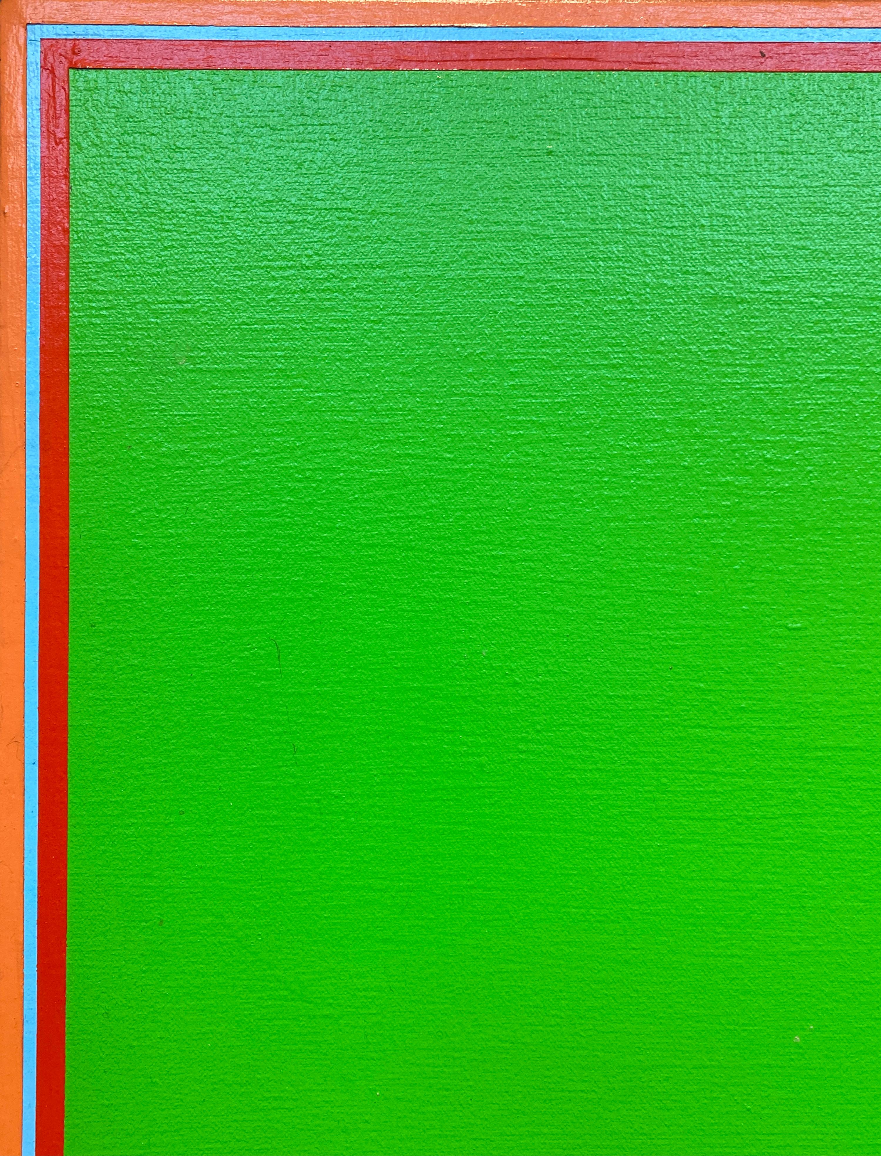 Light Green Square No. 6 For Sale 1