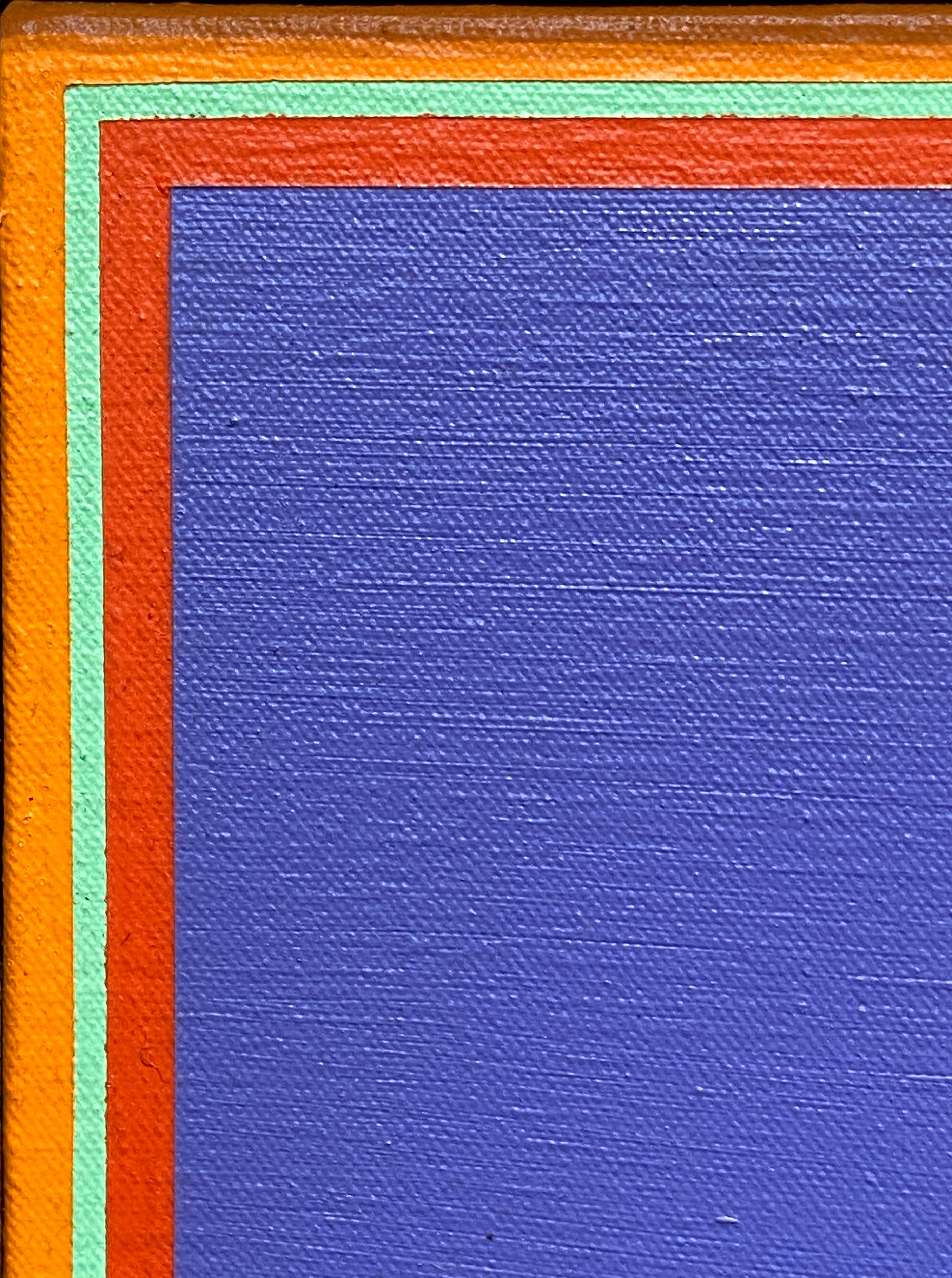 Blaues Quadrat Nr. 3 im Angebot 1
