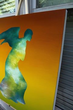 Angel, Painting, Oil on Canvas