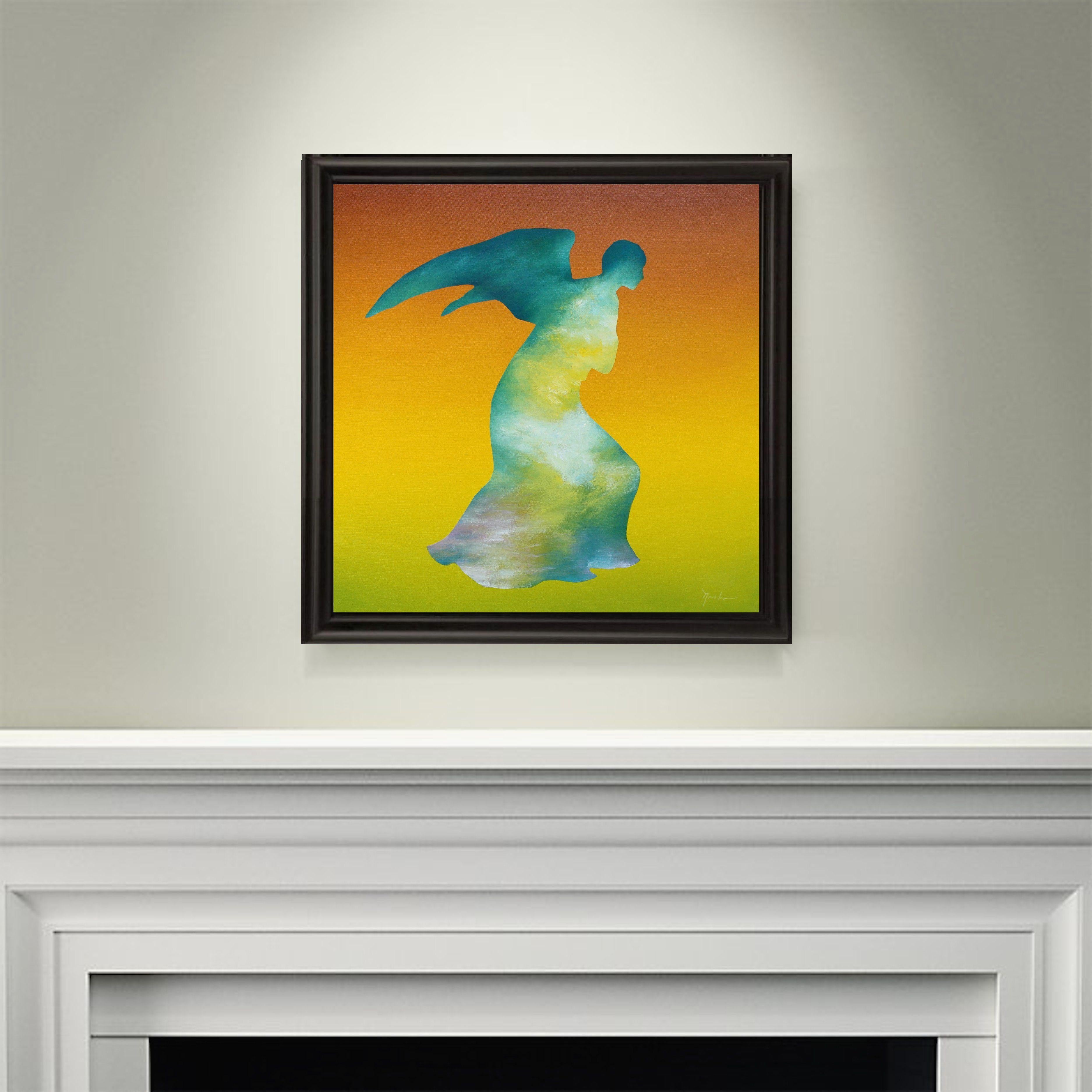 Angelo, Pittura, Olio su tela in vendita 1