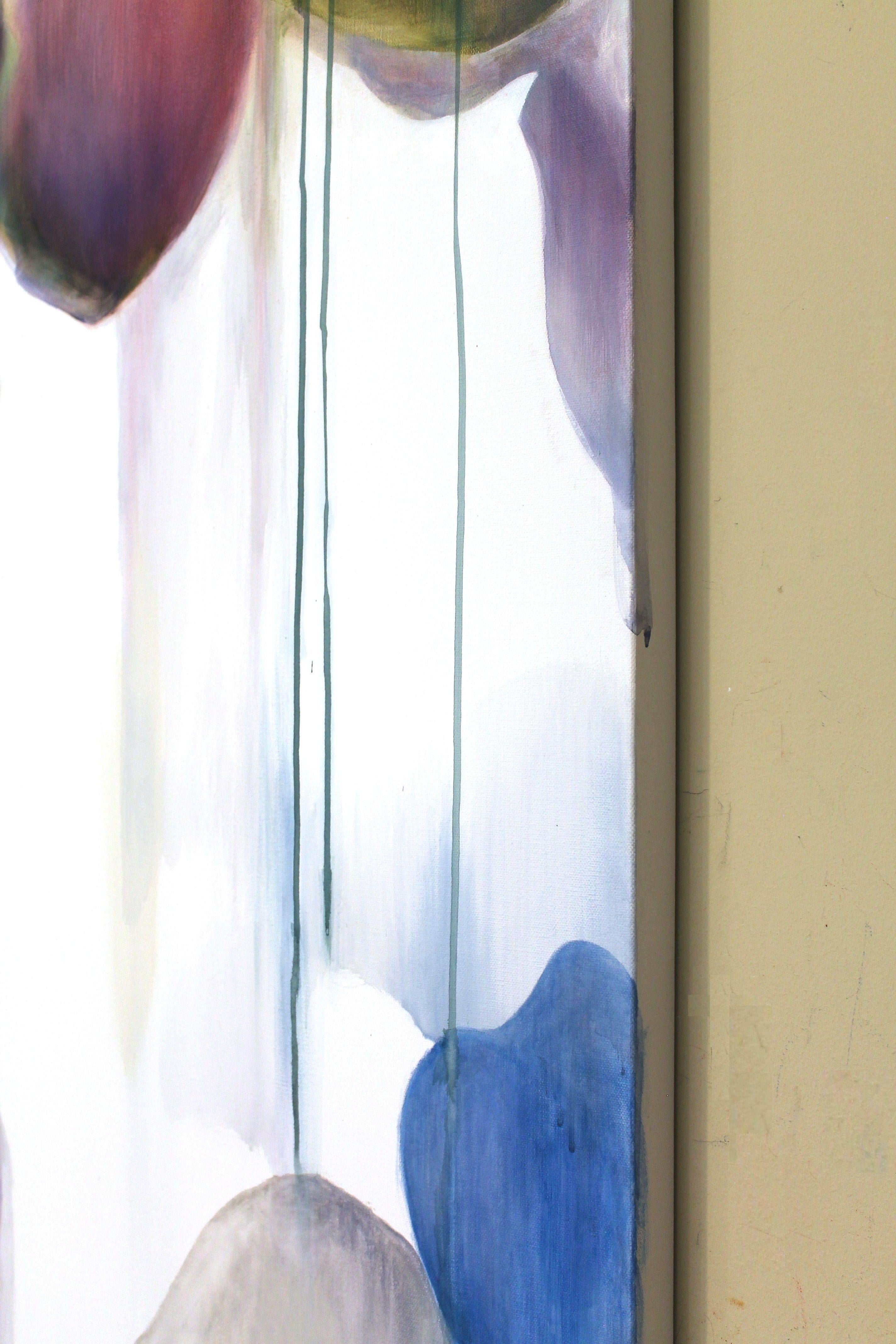 Florecimiento Evolución XXII, Pintura, Óleo sobre lienzo - Painting Expresionismo abstracto de Naoko Paluszak