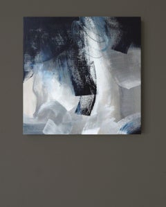 Blaue Senses V, Gemälde, Öl auf Leinwand