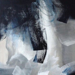 Sentidos azules V, Pintura, Óleo sobre lienzo