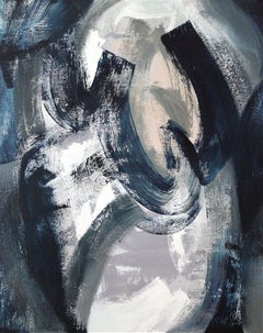 Blue Senses VI, Painting, Oil on Canvas