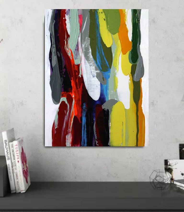 „Fancy Odds XXIX“, Gemälde, Acryl auf Leinwand im Angebot 2