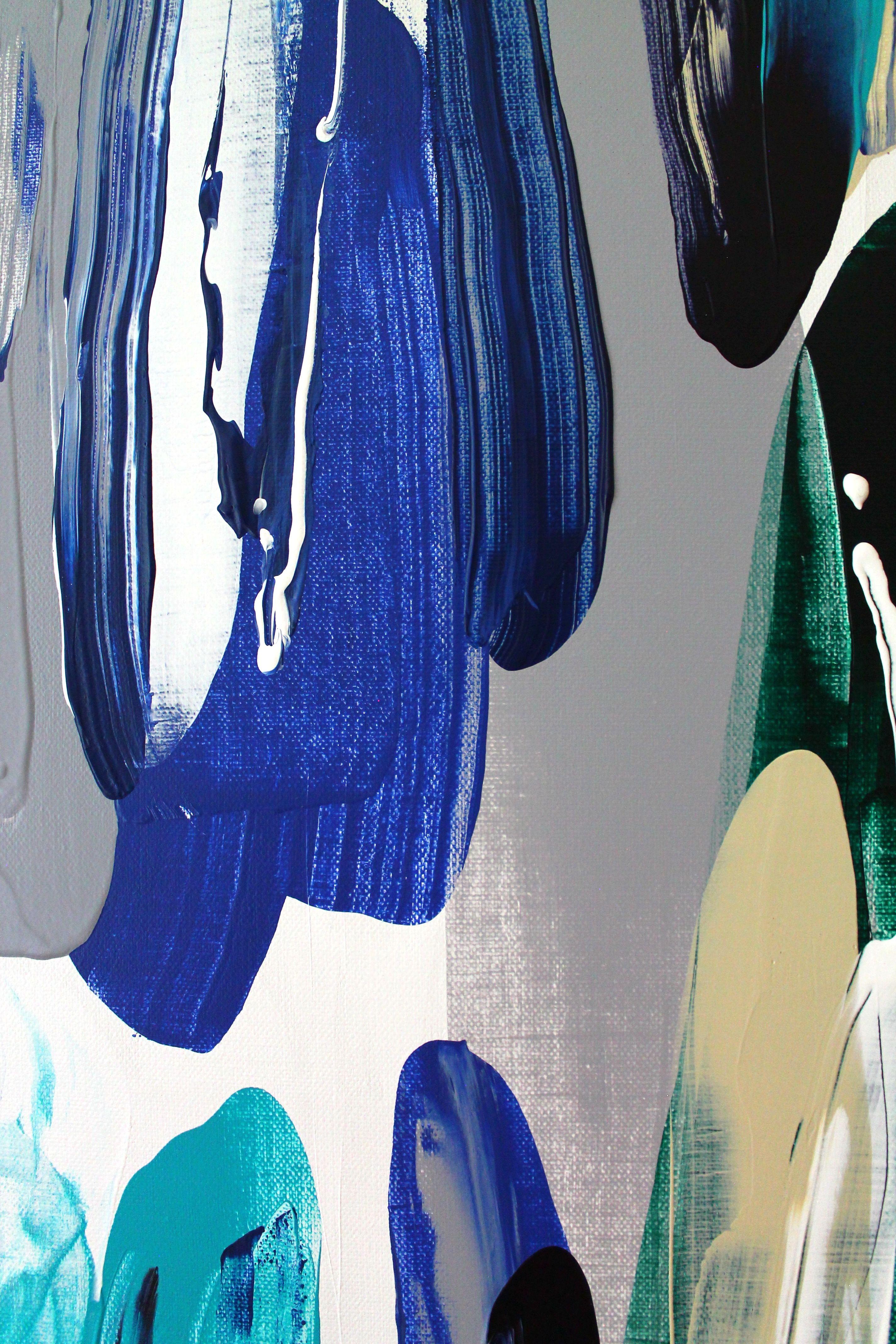Fancy Odds XXXV, Pittura, Acrilico su tela - Painting Espressionismo astratto di Naoko Paluszak