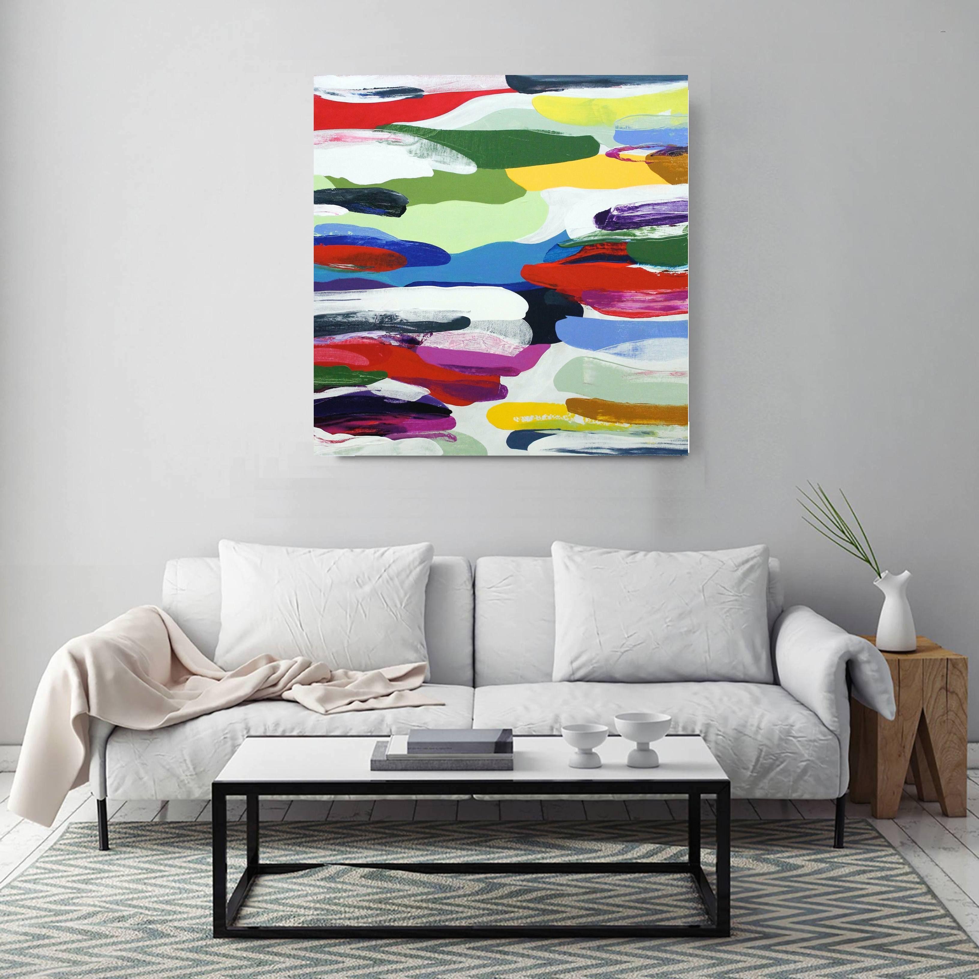 Field of Color IX, Painting, Acrylic on Canvas For Sale 1