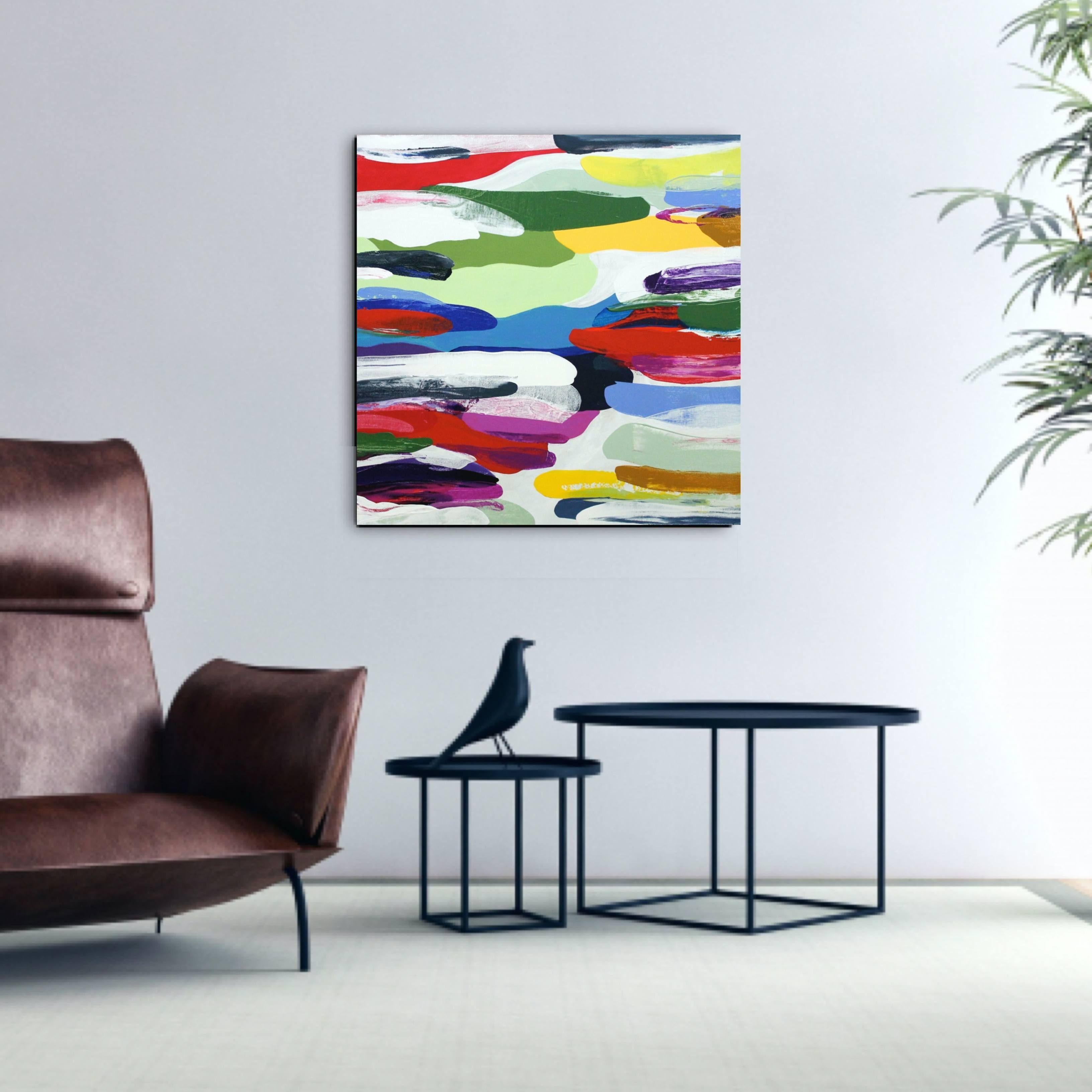 Field of Color IX, Painting, Acrylic on Canvas For Sale 2