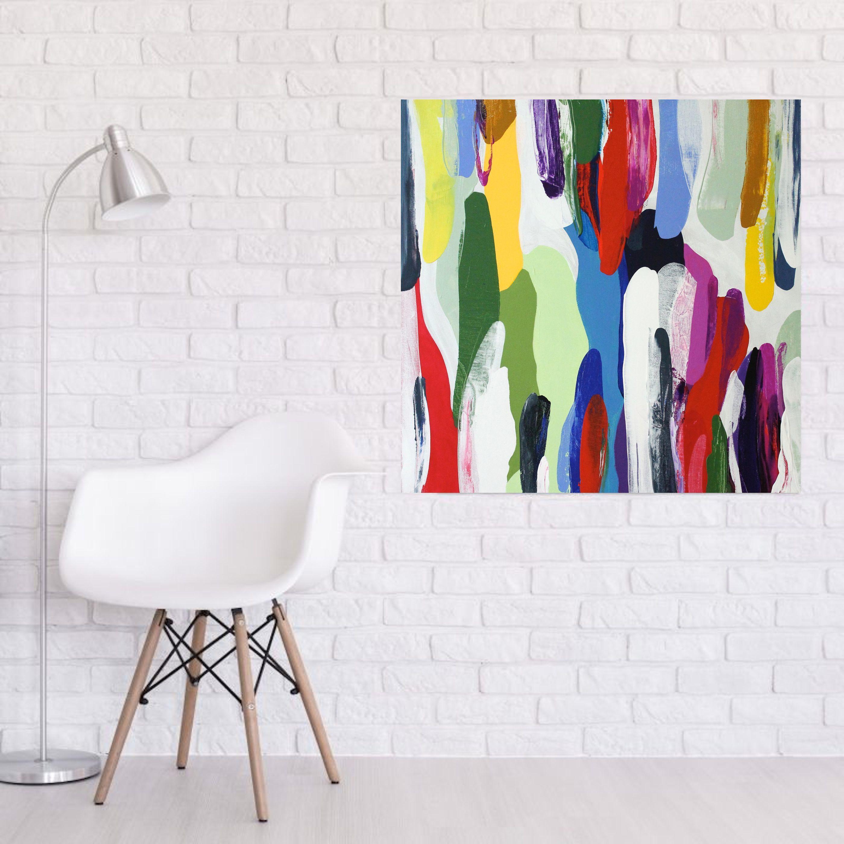 Field of Color IX, Painting, Acrylic on Canvas For Sale 4