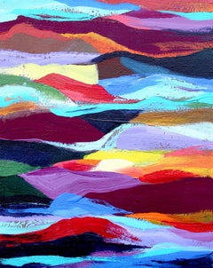 Field of Color V, Gemälde, Acryl auf Leinwand