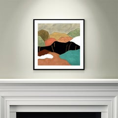 Field of color - west, Painting, Oil on Canvas