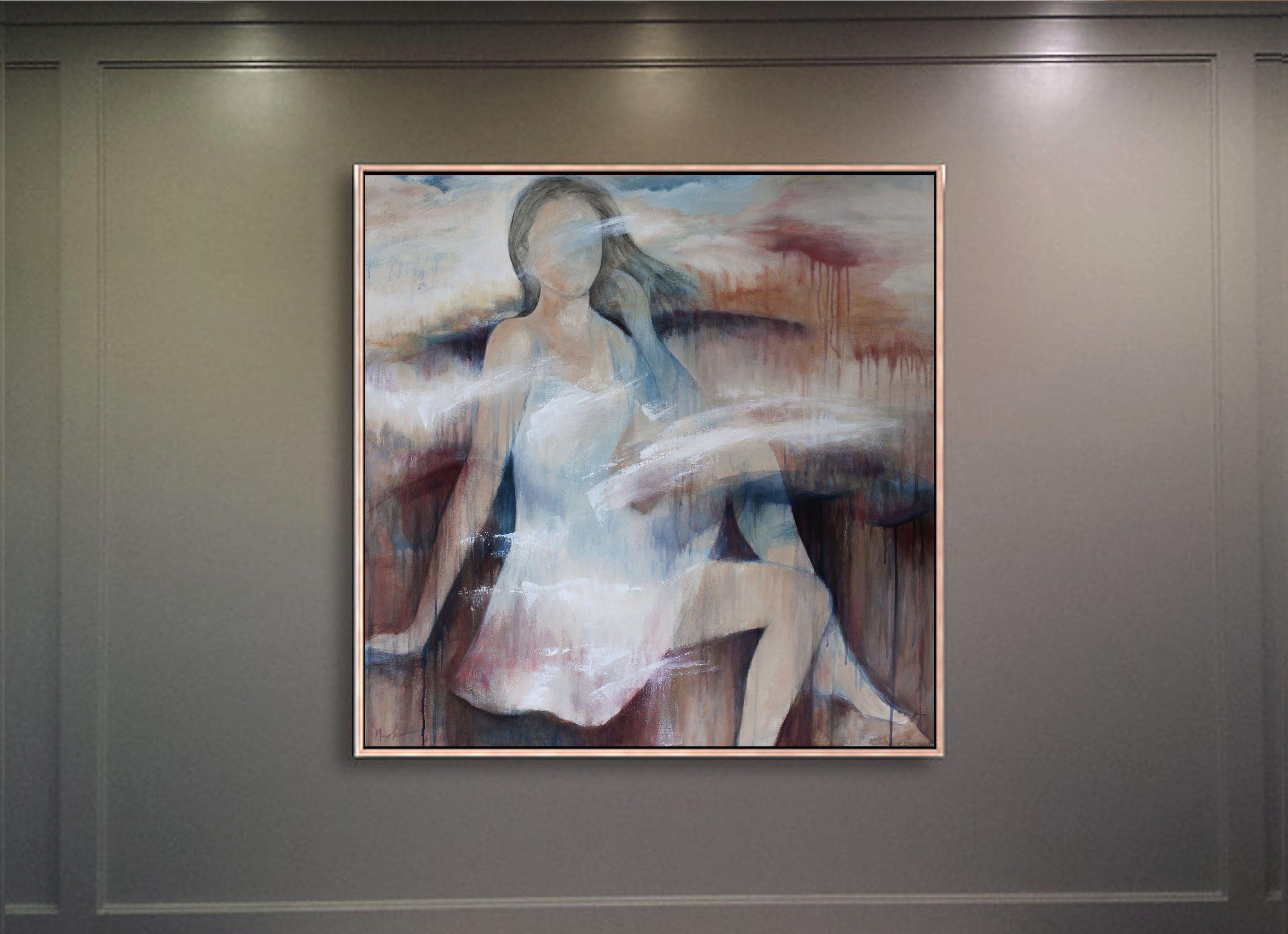 Innocenza, Pittura, Olio su tela - Painting Contemporaneo di Naoko Paluszak