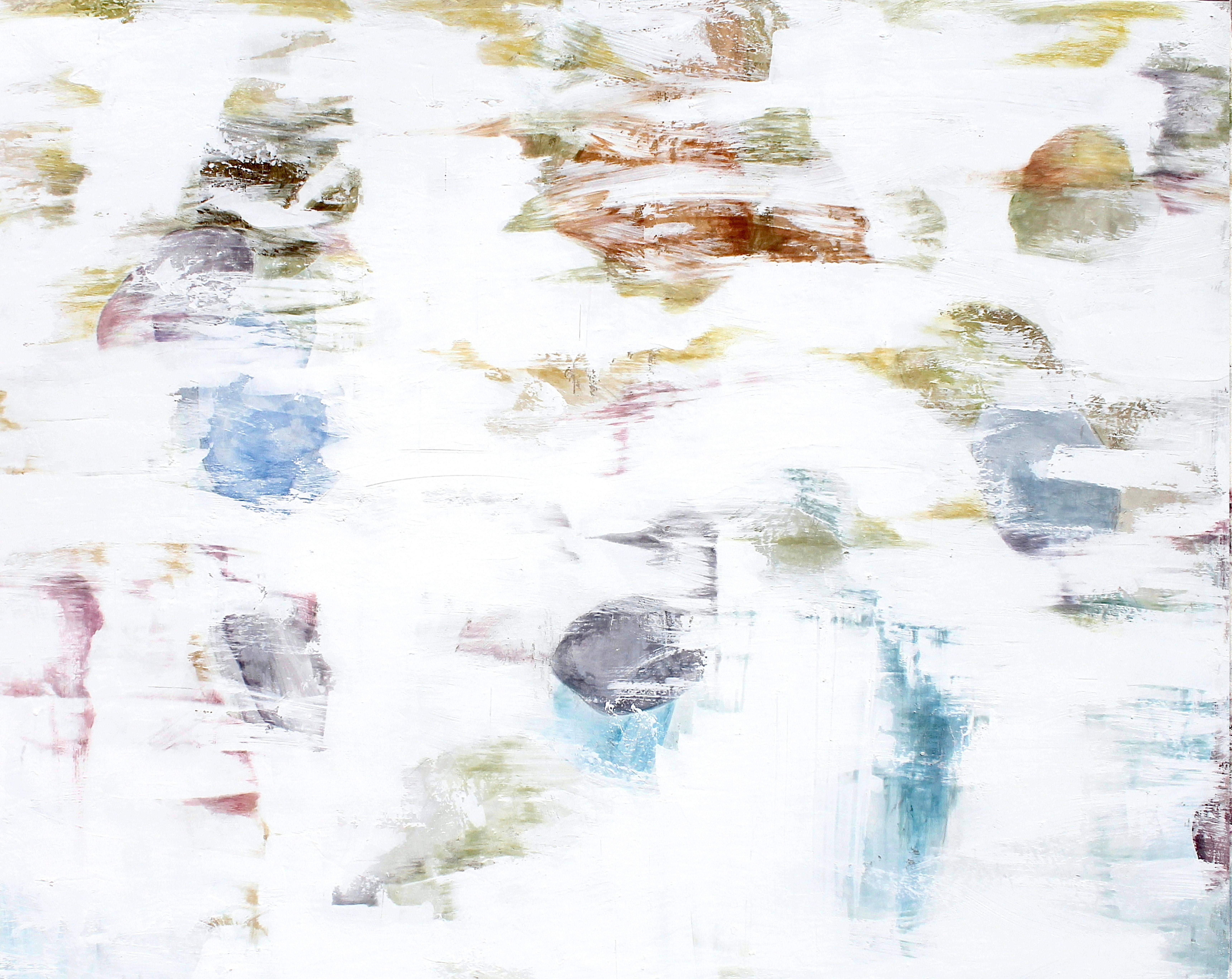 Naoko Paluszak Abstract Painting - Mirrored Lake XIV