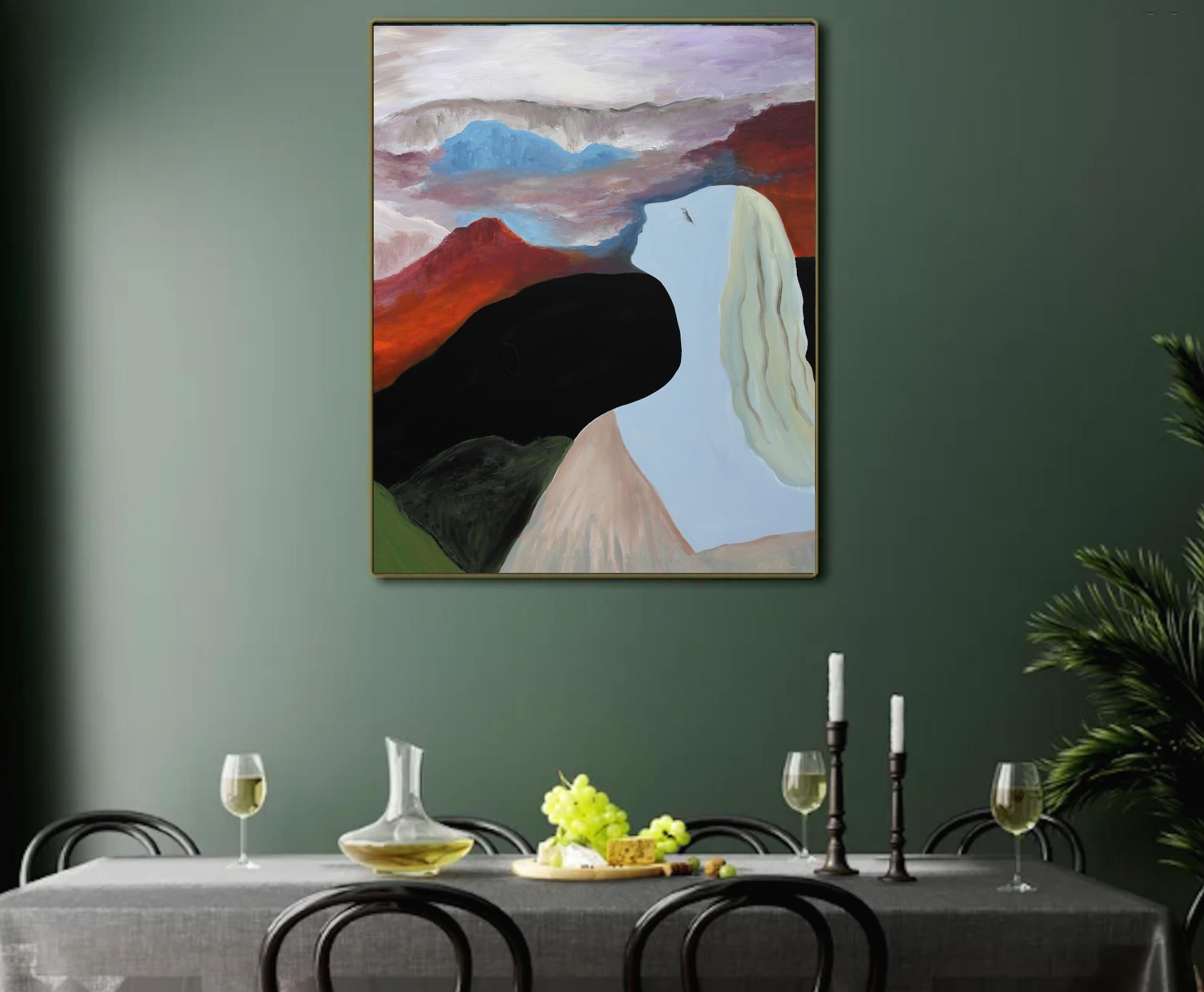 Retrato poético III, Pintura, Acrílico sobre lienzo en venta 2