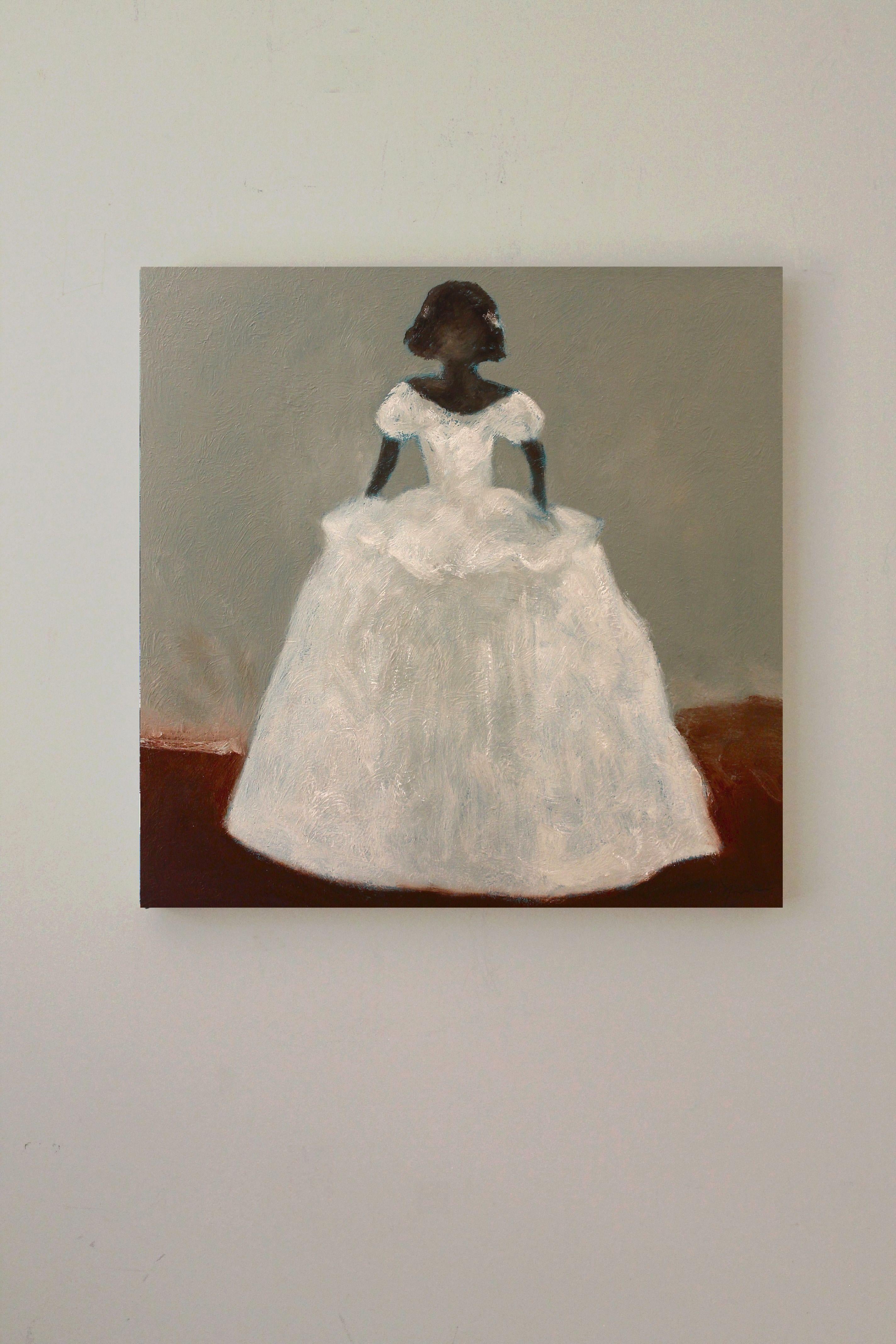 Il s'agit d'une peinture à l'huile originale sur toile emballée en galerie. Cette peinture mesure 30