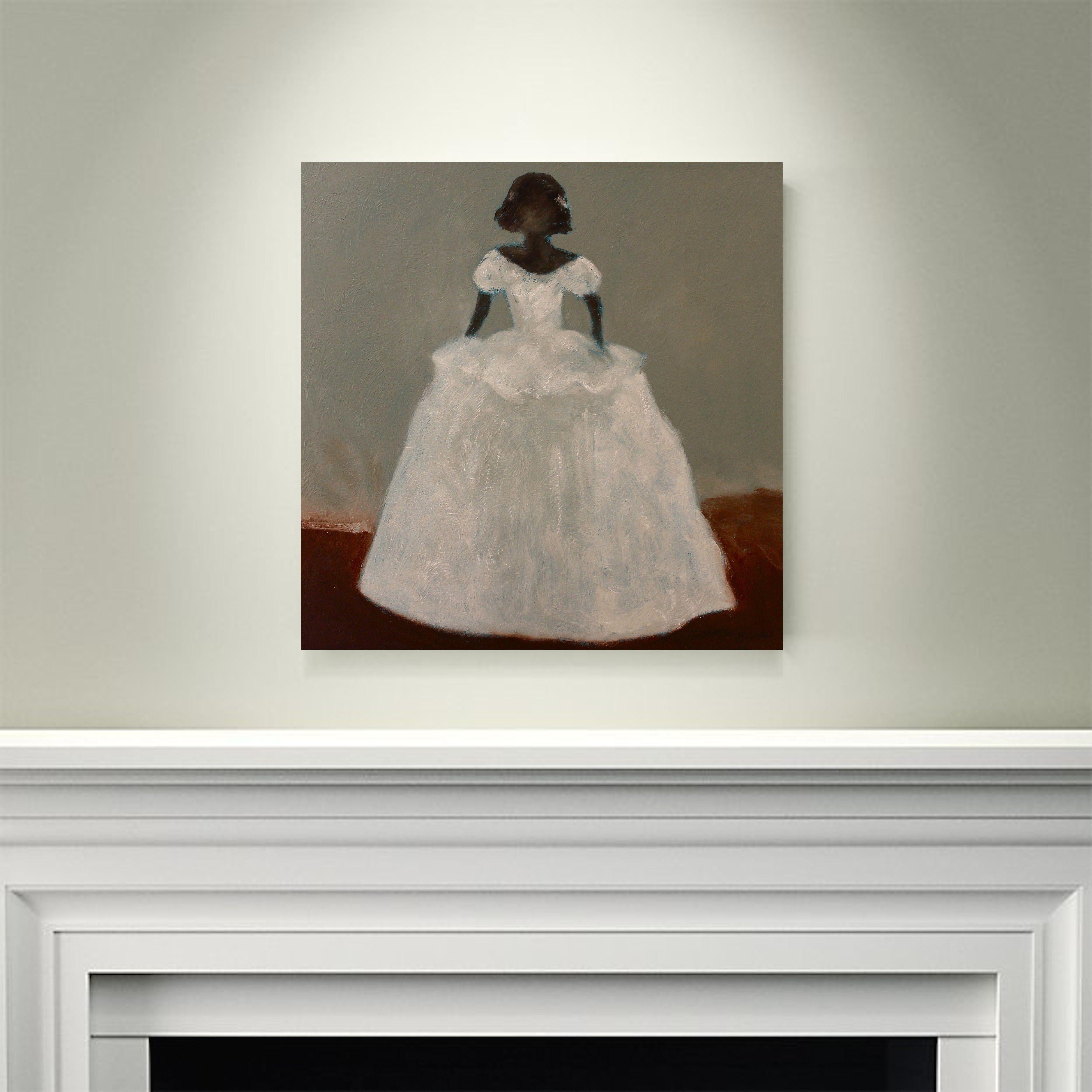 Princesse, Peinture, Huile sur Toile en vente 2