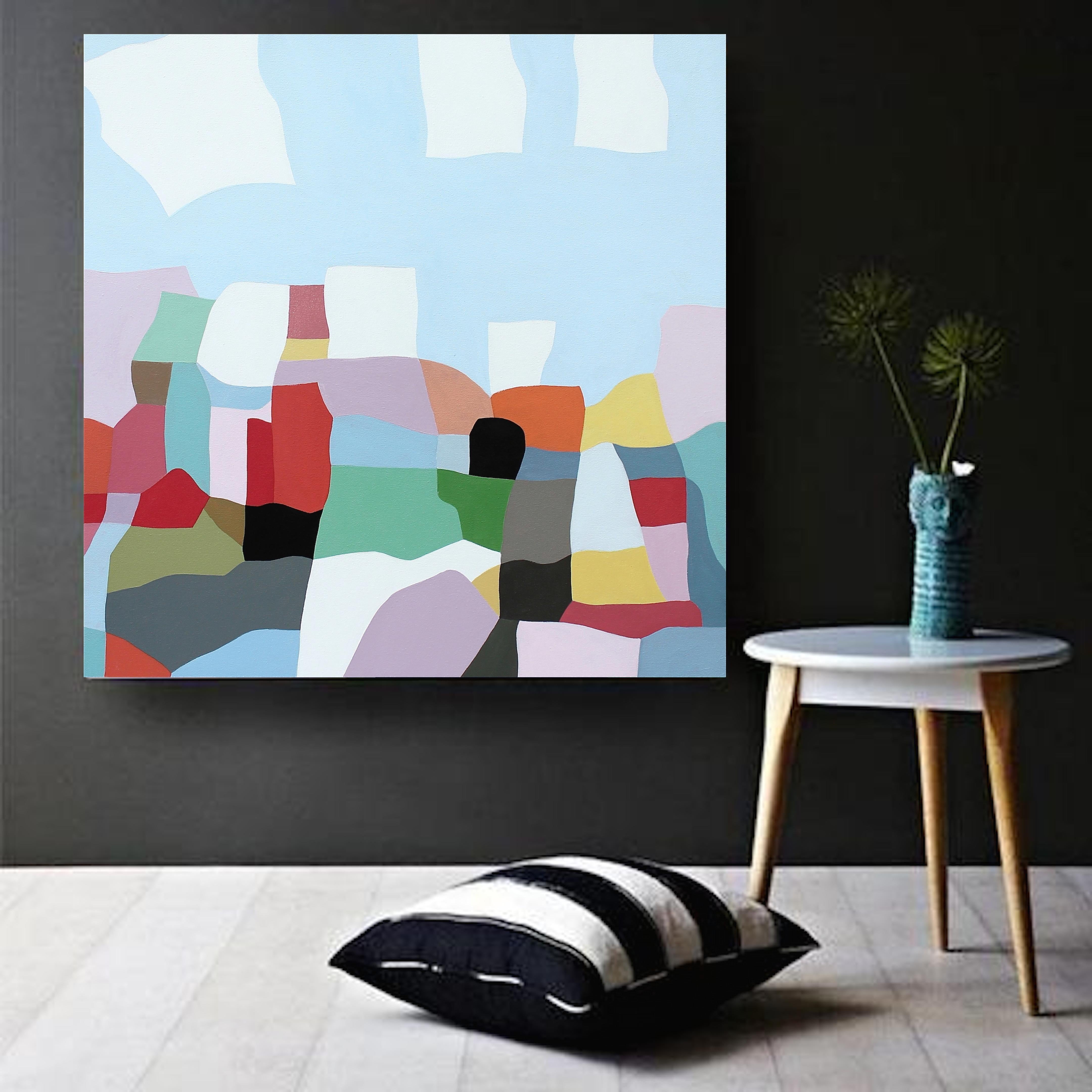 Dolci sfumature di memoria XXII, Pittura, Olio su tela - Painting Astratto di Naoko Paluszak