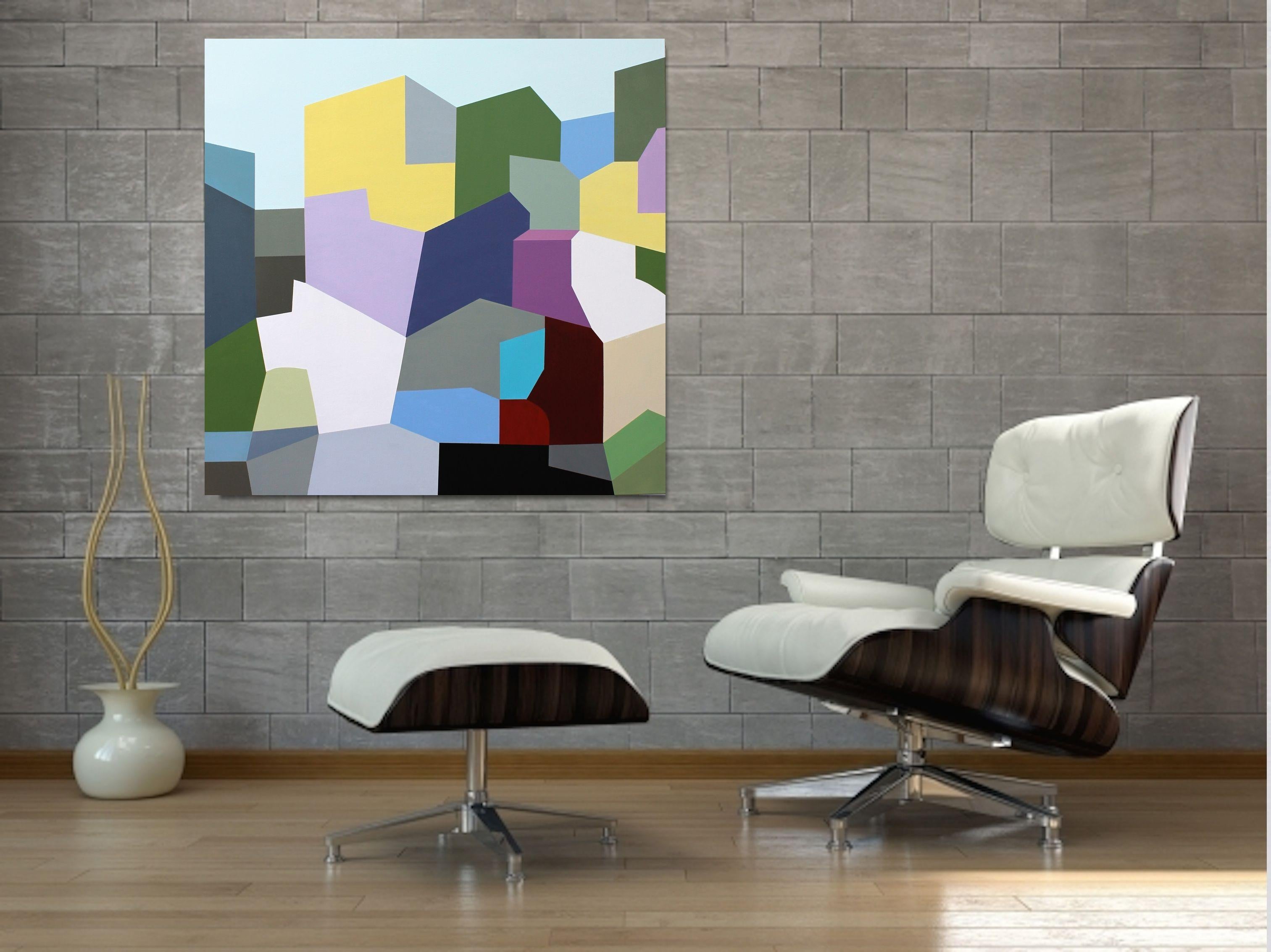 Dolci sfumature di memoria XXIV, Pittura, Acrilico su tela - Painting Astratto di Naoko Paluszak
