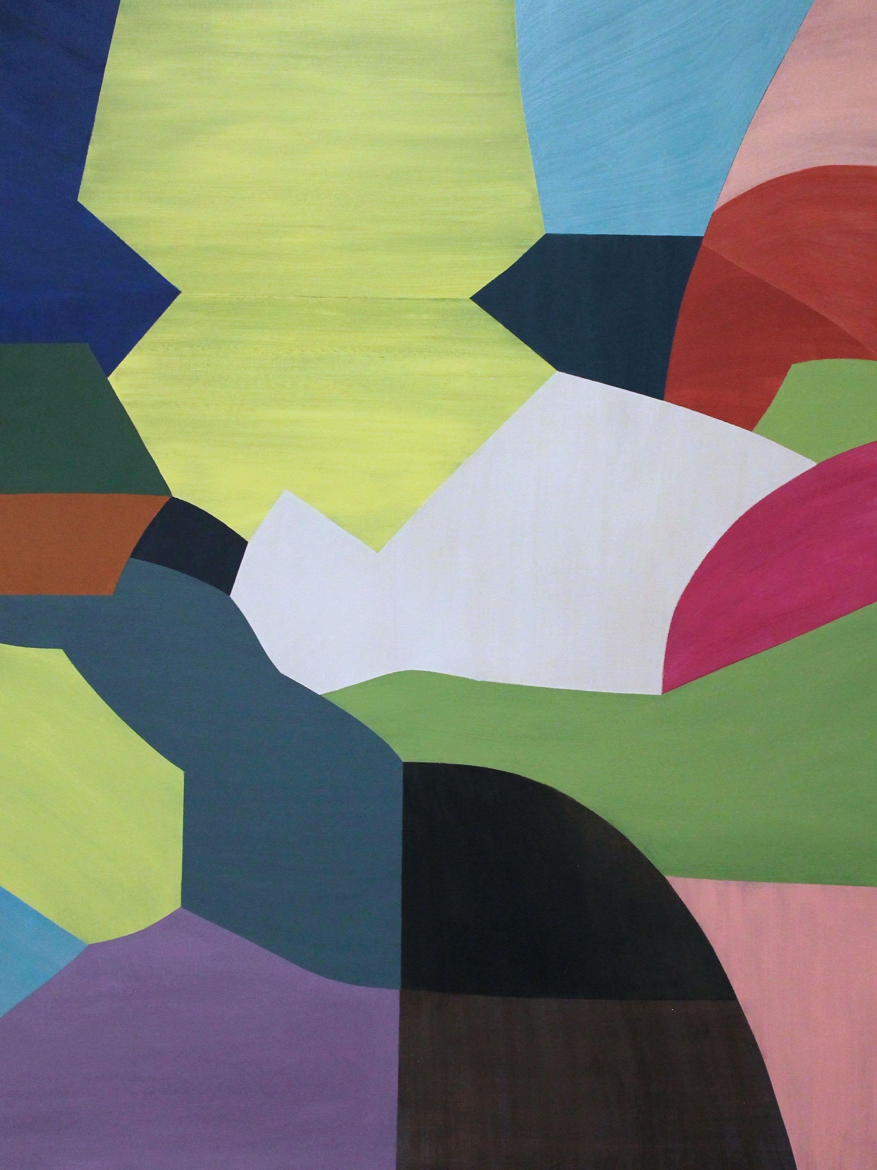 Naoko Paluszak Abstract Painting - Sweet Shades of Memory XXIX, Painting, Acrylic on Canvas
