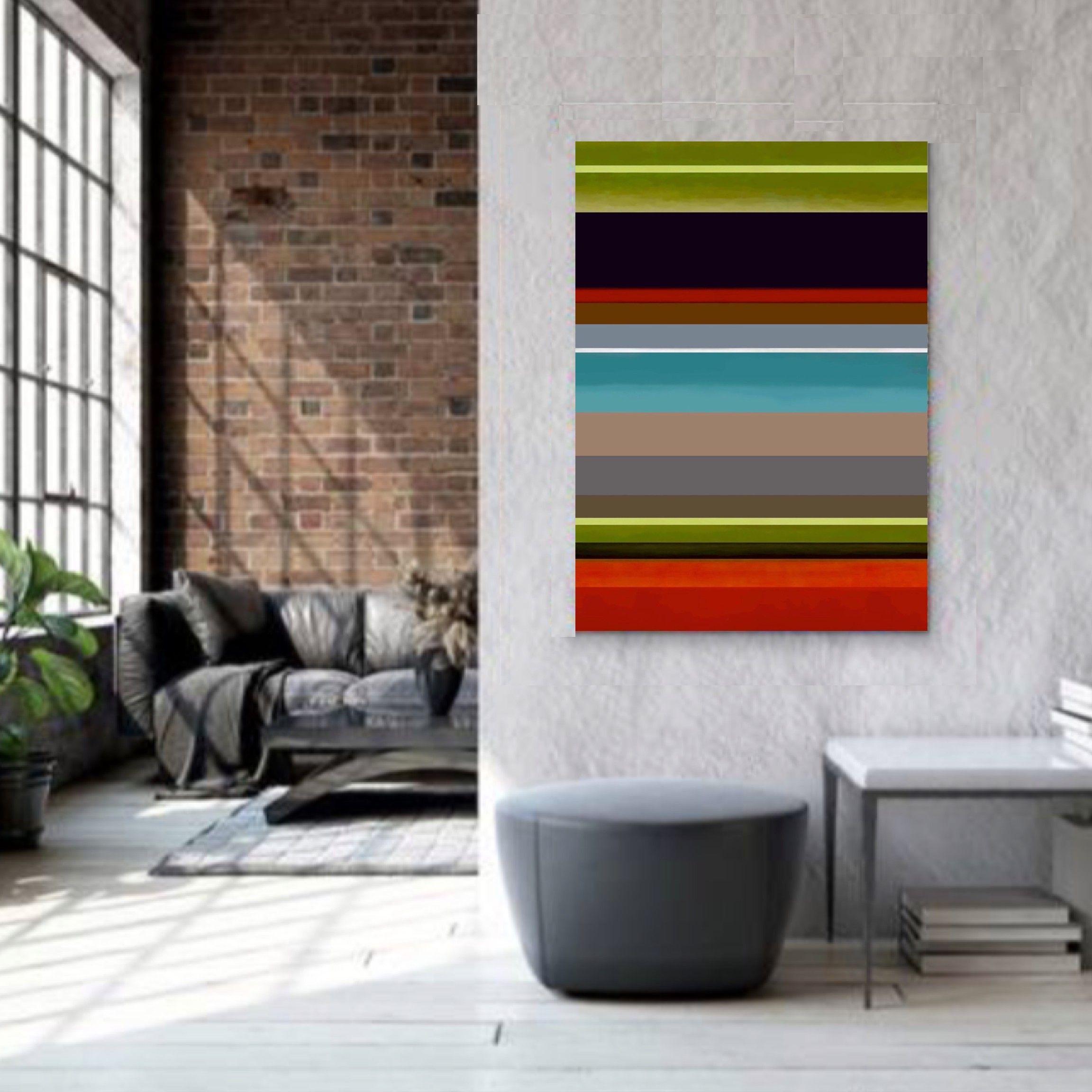 Paisaje Zen 57, Pintura, Acrílico sobre lienzo - Painting de Naoko Paluszak
