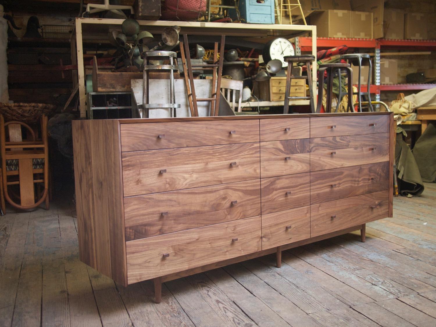 scalloped dresser