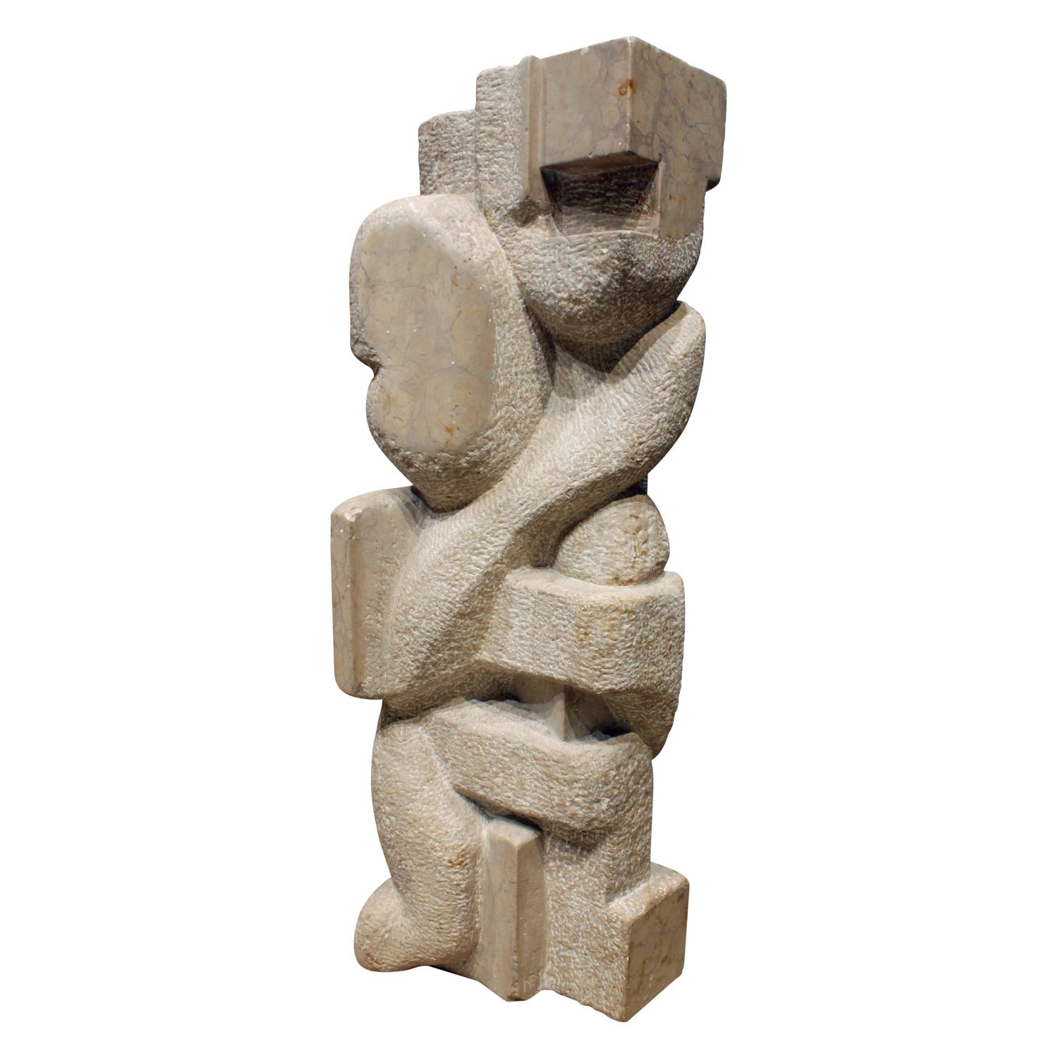 Naomi Feinberg "Dream Within a Dream" Sculpture in Italian Marble 1960s