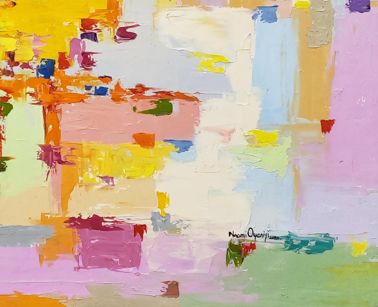 In divenire 1 -21° secolo, Contemporaneo, Figurativo, Astratto, Colore Africa in vendita 1