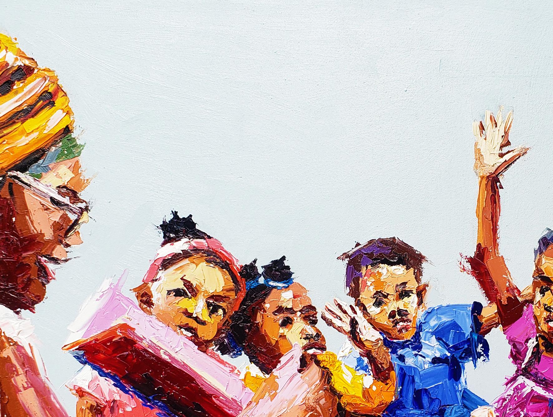 C'era una volta - Painting di Naomi Oyeniyi