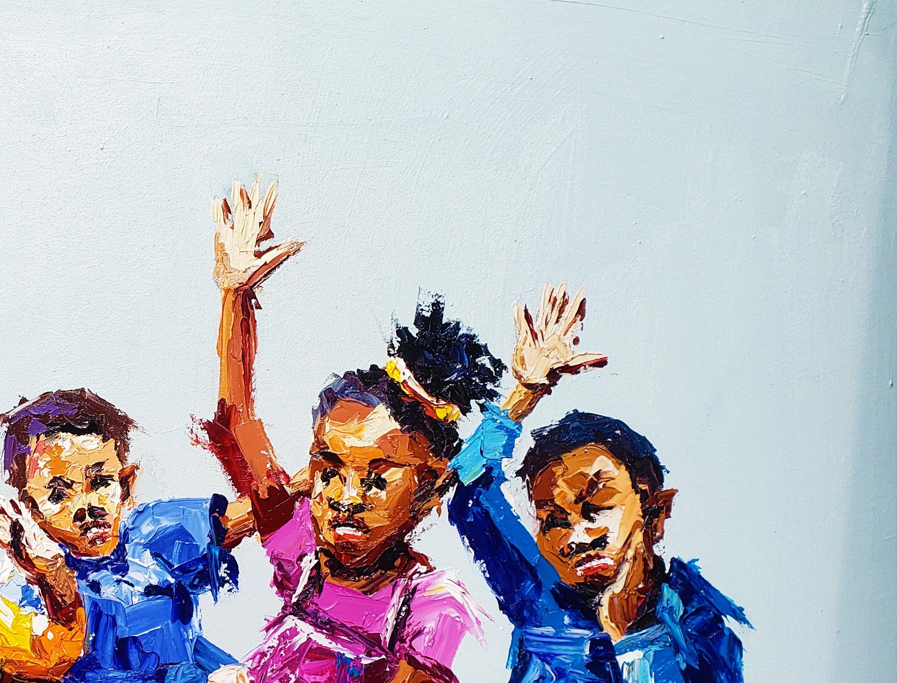 C'era una volta - Painting Contemporaneo di Naomi Oyeniyi