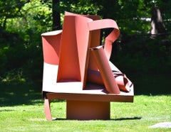 Barn : abstract steel sculpture