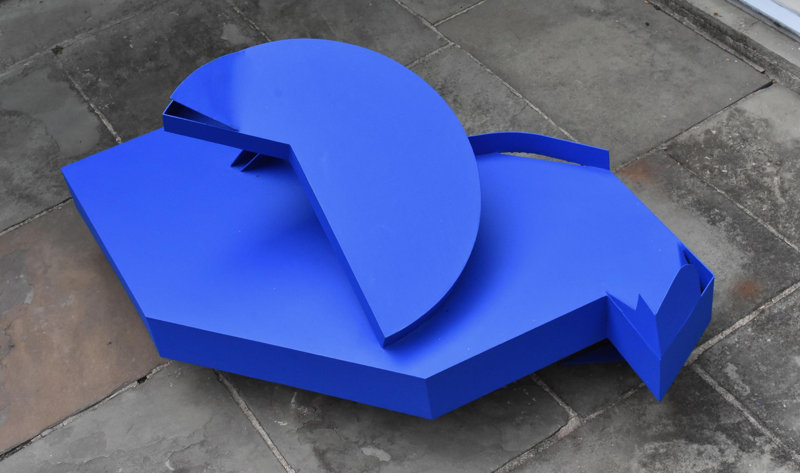 Naomi Press Abstract Sculpture – Ohne Titel III : abstrakte Stahlskulptur